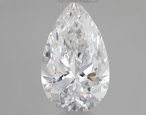 0.52 carat D-VS1 Natūralus Pear Deimantas (1)