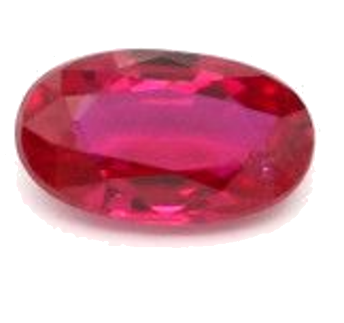 0.19 carat RED BRILLIANTSTEP cut Oval Rubinas (1)