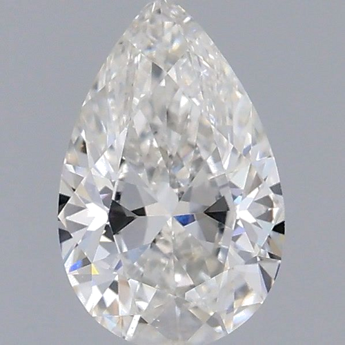 0.4 carat H-VS2 Natūralus Pear Deimantas (1)