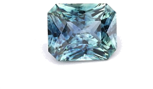 0.69 carat GREEN Radiant Safyras (1)