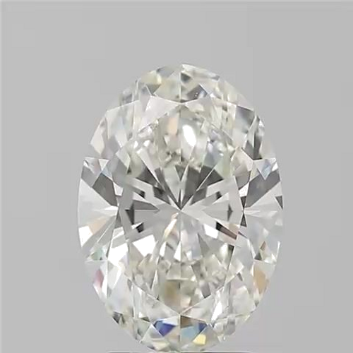 3.02 carat I-SI1 Natūralus Oval Deimantas (1)