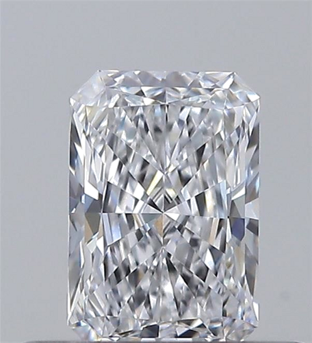 0.37 carat D-VVS2 Natūralus Radiant Deimantas (1)