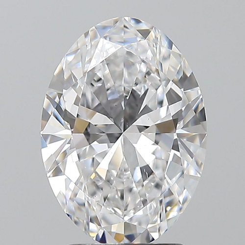 2.5 carat D-VS2 Natūralus Oval Deimantas (1)