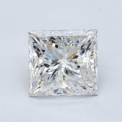 1.02 carat G-SI2 Natūralus Princess Deimantas (1)