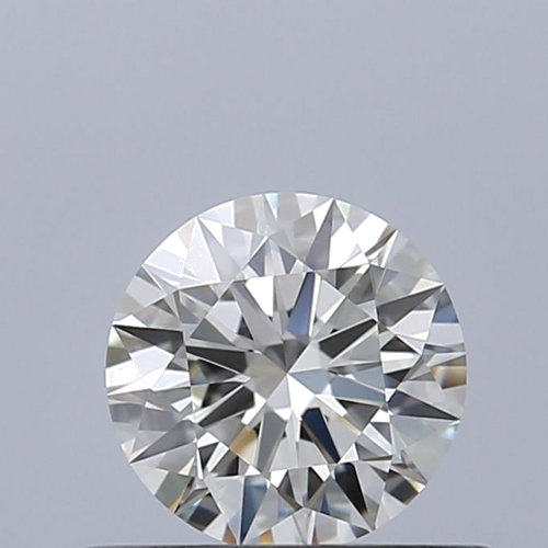 0.51 carat K-VVS1 Excellent cut Natūralus Round Deimantas (1)