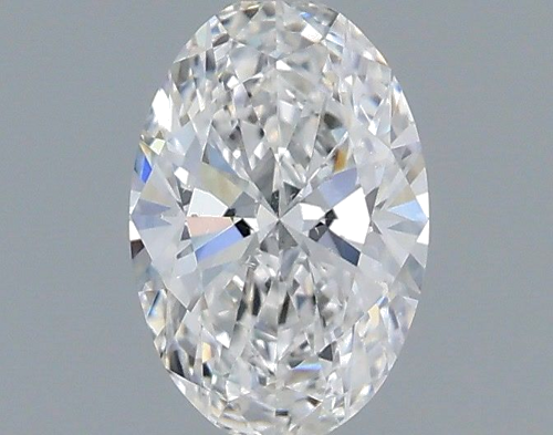 0.5 carat E-SI1 Natūralus Oval Deimantas (1)