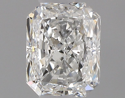 0.5 carat G-SI1 Natūralus Radiant Deimantas (1)