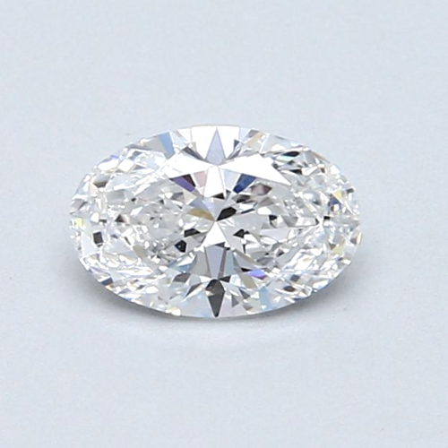 0.6 carat E-VVS1 Natūralus Oval Deimantas (1)