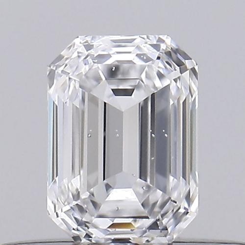 0.26 carat D-SI1 Natūralus Emerald Deimantas (1)