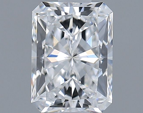 1.0 carat D-VS1 Natūralus Radiant Deimantas (1)