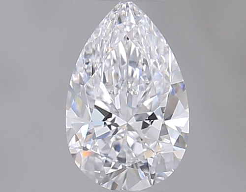 0.4 carat D-VVS2 Natūralus Pear Deimantas (1)