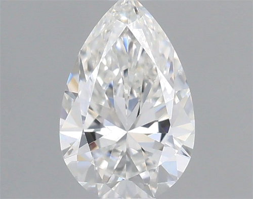 0.3 carat F-VS2 Natūralus Pear Deimantas (1)