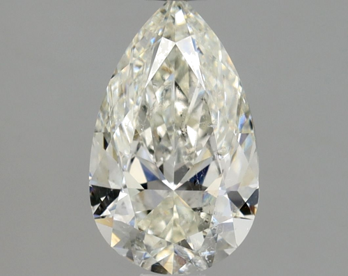 1.0 carat J-SI2 Natūralus Pear Deimantas (1)