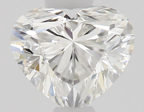 0.5 carat F-VS1 Natūralus Heart Deimantas (1)