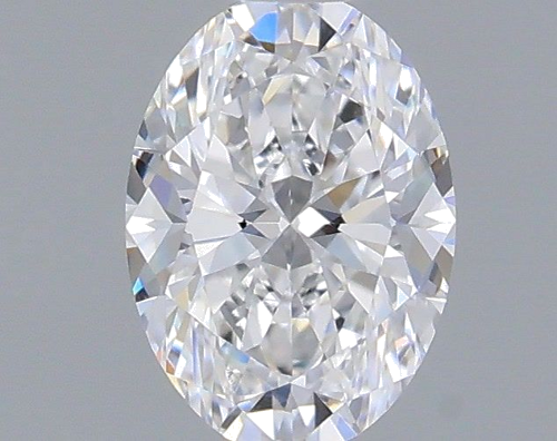 0.35 carat D-VVS1 Natūralus Oval Deimantas (1)