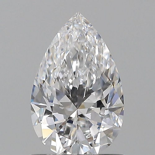 0.8 carat D-VS2 Natūralus Pear Deimantas (1)