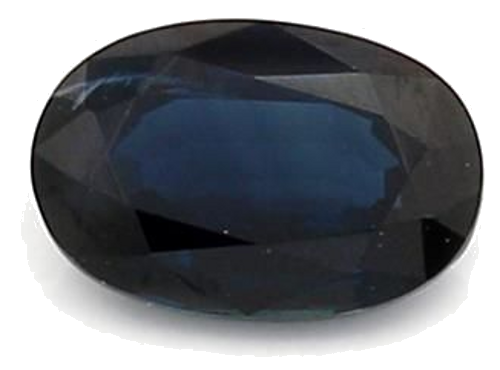 0.72 carat BLUE BRILLIANTSTEP cut Oval Safyras (1)