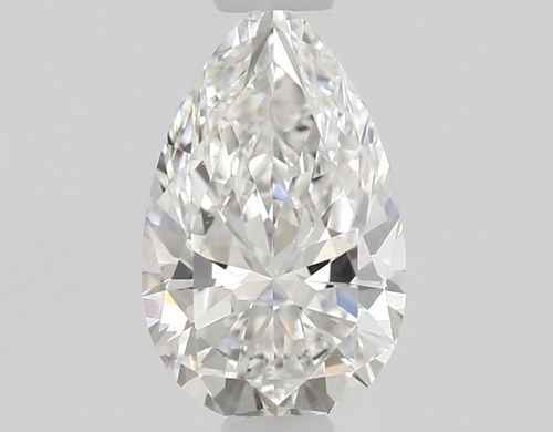 0.5 carat F-VS1 Natūralus Pear Deimantas (1)
