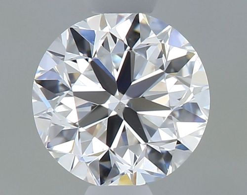 0.5 carat D-VS1 Very Good cut Natūralus Round Deimantas (1)