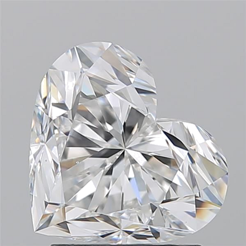2.22 carat D-VS2 Natūralus Heart Deimantas (1)