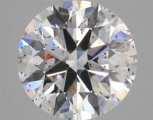 4.01 carat D-SI2 Excellent cut Natūralus Round Deimantas (1)