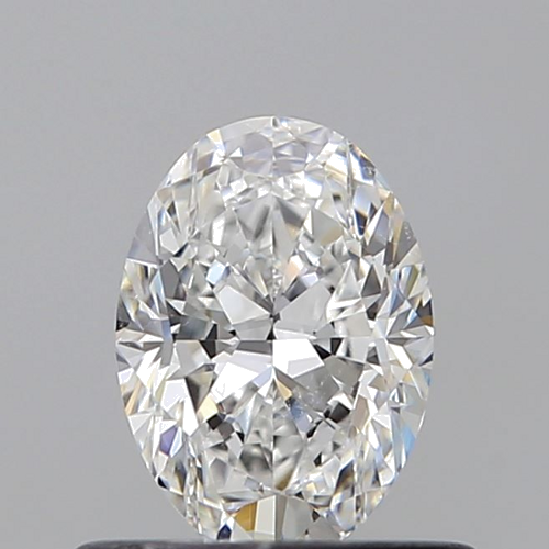 0.57 carat E-VS2 Natūralus Oval Deimantas (1)