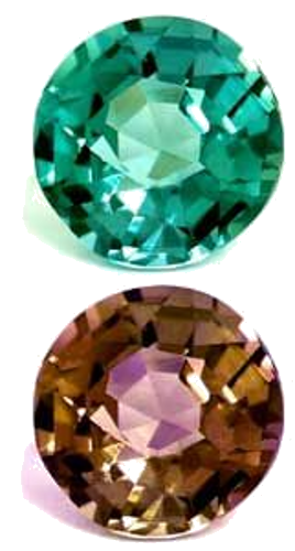 0.17 carat GREEN Round Alexandrite (1)
