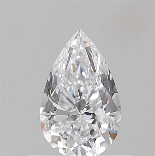 0.5 carat D-VS1 Natūralus Pear Deimantas (1)