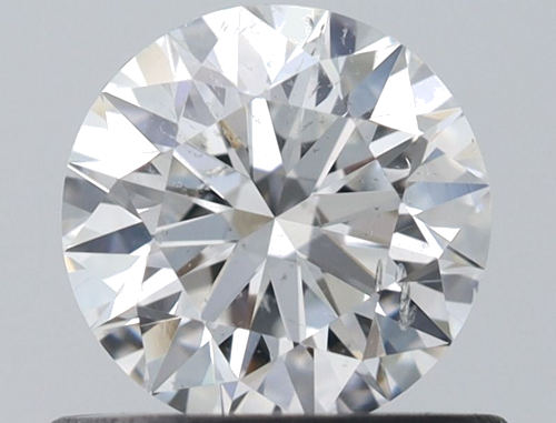 0.6 carat F-SI2 Excellent cut Natūralus Round Deimantas (1)