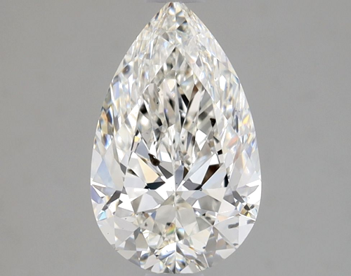 1.22 carat G-SI2 Natūralus Pear Deimantas (1)