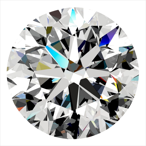0.3 carat F-SI1 Very Good cut Natūralus Round Deimantas (1)