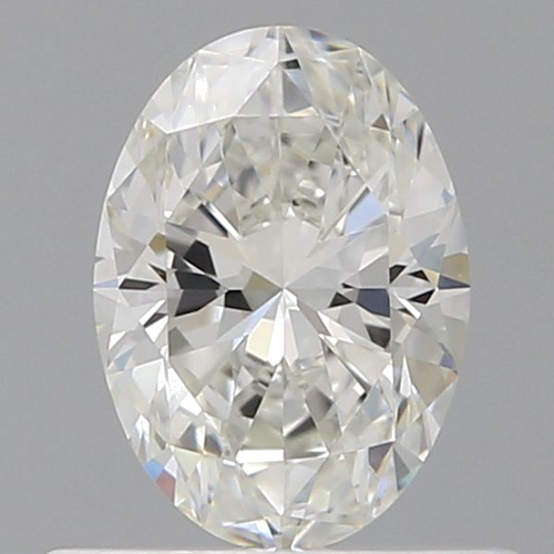 0.51 carat H-VVS2 Natūralus Oval Deimantas (1)