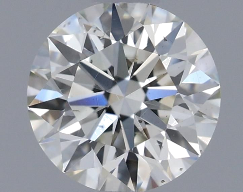 0.52 carat I-VS2 Excellent cut Natūralus Round Deimantas (1)