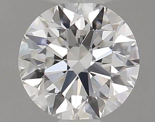 0.46 carat F-VVS1 Excellent cut Natūralus Round Deimantas (1)