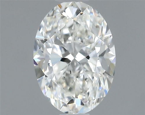 0.53 carat G-VS2 Natūralus Oval Deimantas (1)