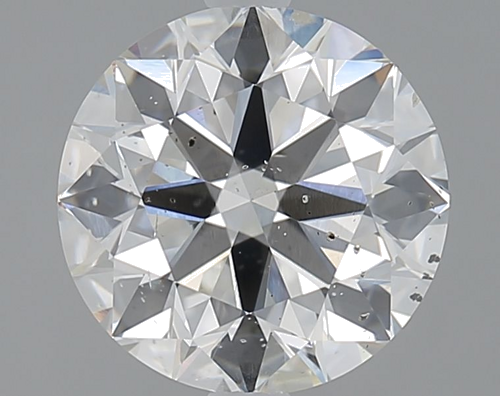 2.5 carat G-SI2 Excellent cut Natūralus Round Deimantas (1)