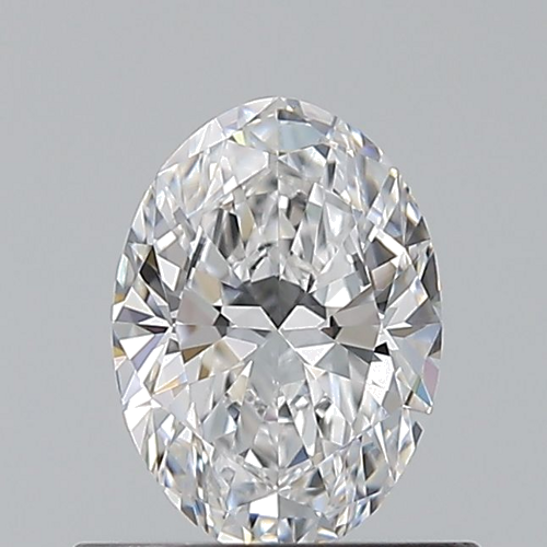 0.57 carat D-VS1 Natūralus Oval Deimantas (1)