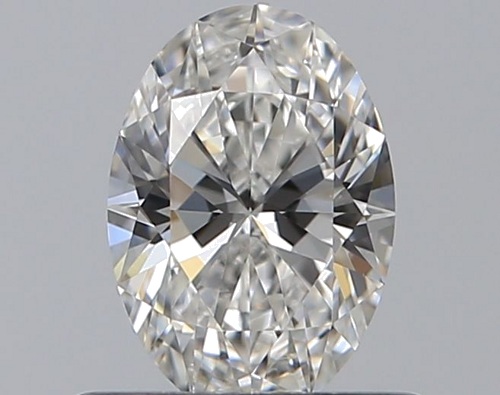 0.5 carat F-VS2 Natūralus Oval Deimantas (1)