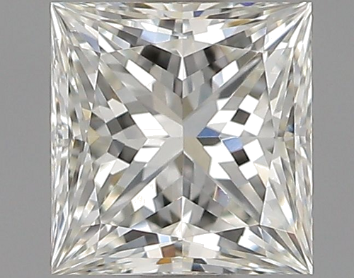 0.5 carat I-VS1 Natūralus Princess Deimantas (1)