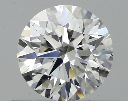 0.5 carat E-SI1 Excellent cut Natūralus Round Deimantas (1)
