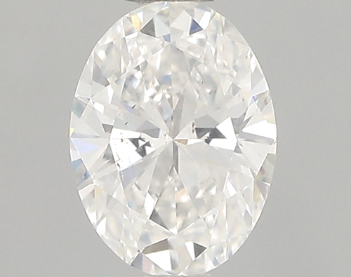 0.38 carat F-SI1 Natūralus Oval Deimantas (1)