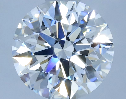 0.59 carat F-VVS1 Excellent cut Natūralus Round Deimantas (1)