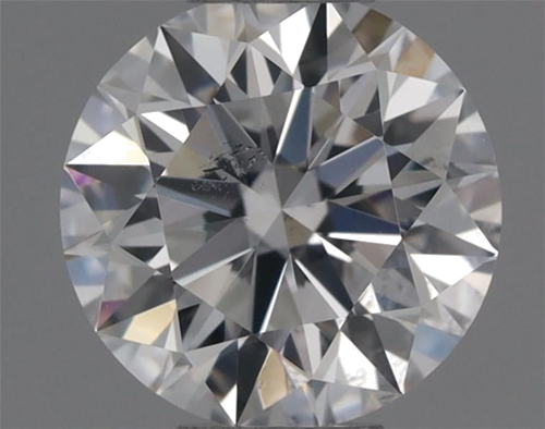 0.38 carat D-SI2 Excellent cut Natūralus Round Deimantas (1)