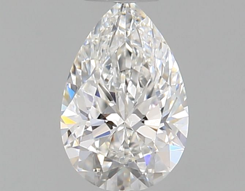 0.33 carat E-VS1 Natūralus Pear Deimantas (1)
