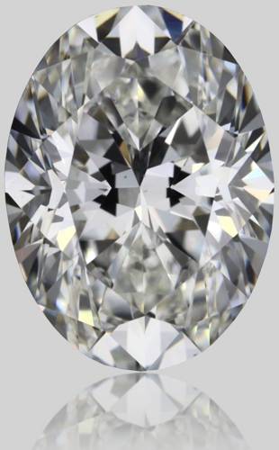 1.21 carat G-VS2 Natūralus Oval Deimantas (1)
