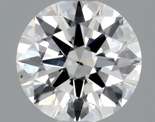 0.31 carat F-SI1 Excellent cut Natūralus Round Deimantas (1)