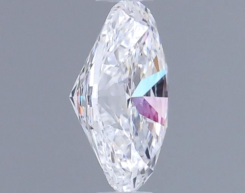 0.41 carat E-VS2 Natūralus Oval Deimantas (1)