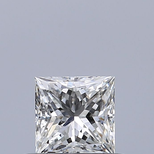 0.4 carat F-VVS1 Natūralus Princess Deimantas (1)