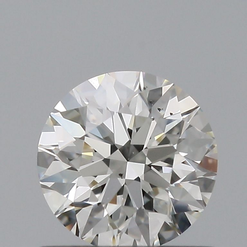 0.64 carat H-SI1 Excellent cut Natūralus Round Deimantas (1)