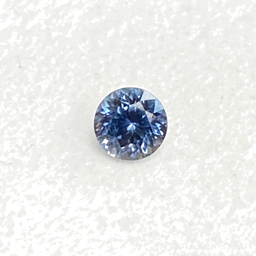 0.61 carat BLUE Round Safyras (1)